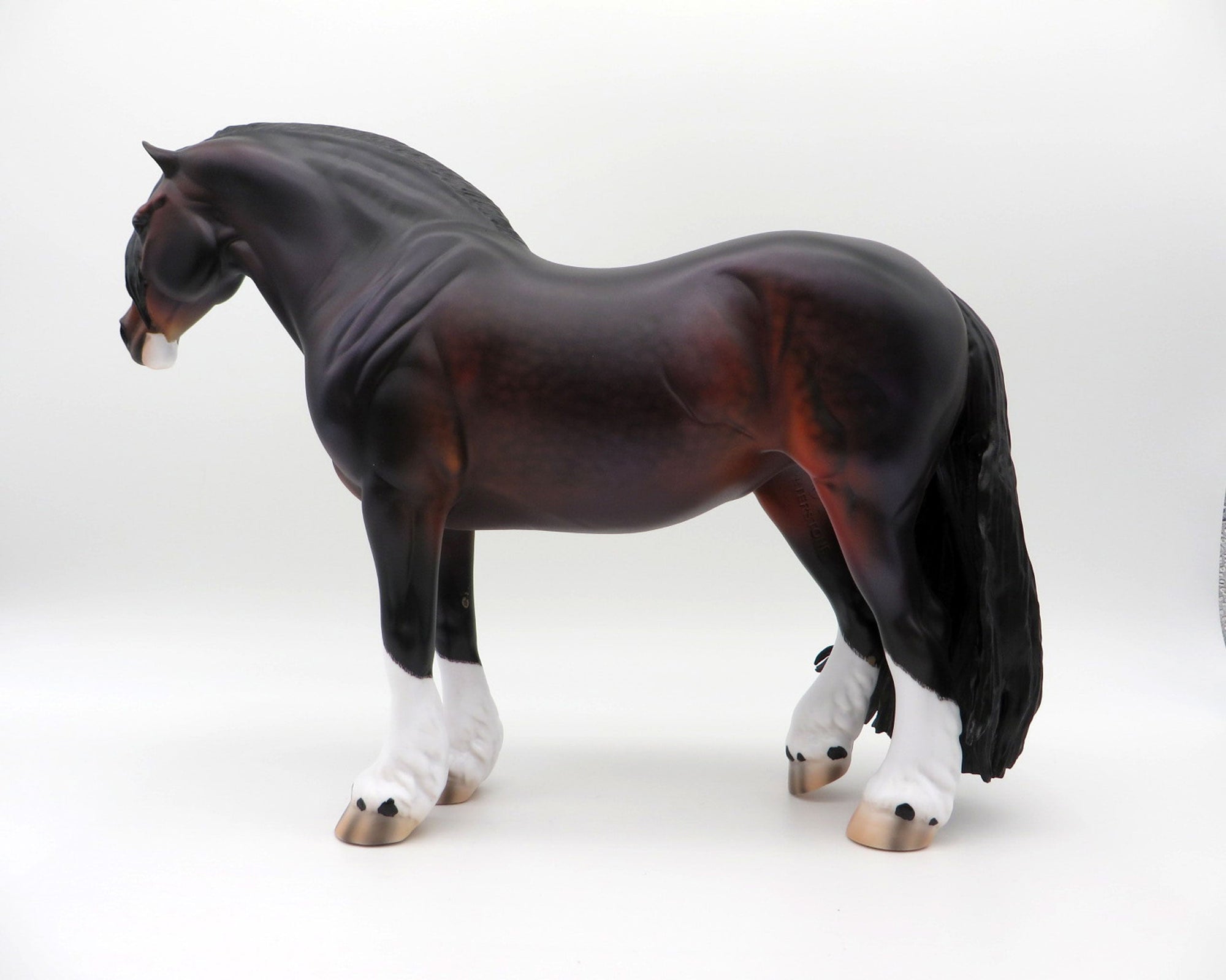 Amazon-Bay Heavy Draft Mare By Caroline Boydston 4/5/21