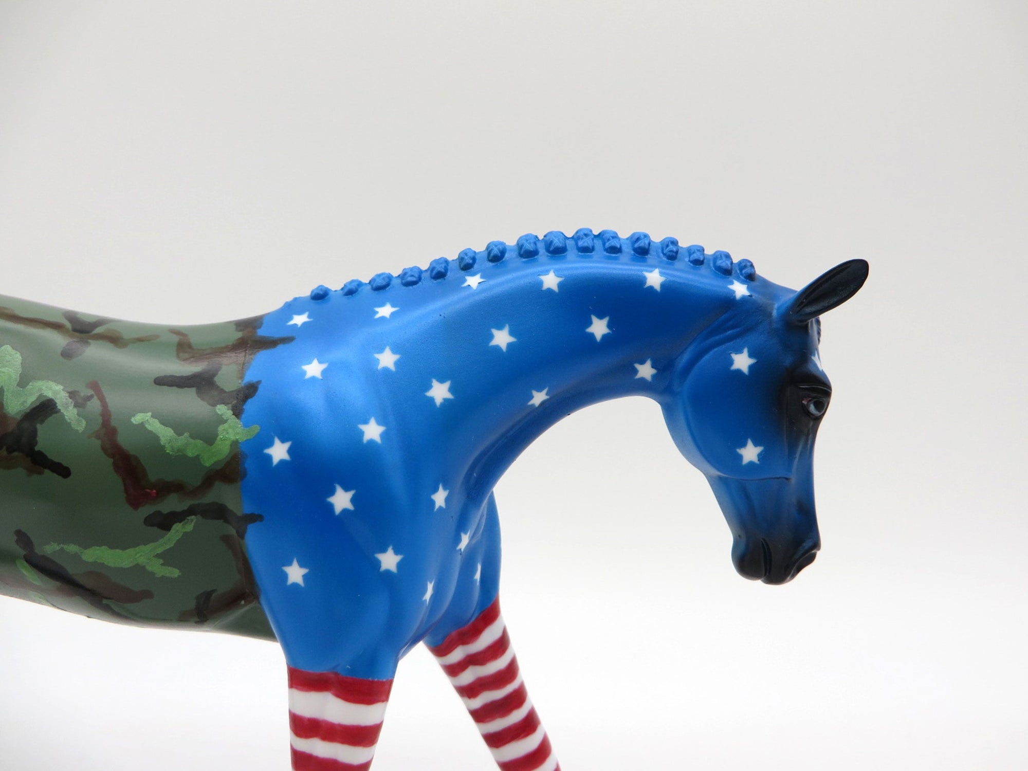 America-OOAK Deco Warmblood Pebbles Painted By Jas Fanning 5/28/21