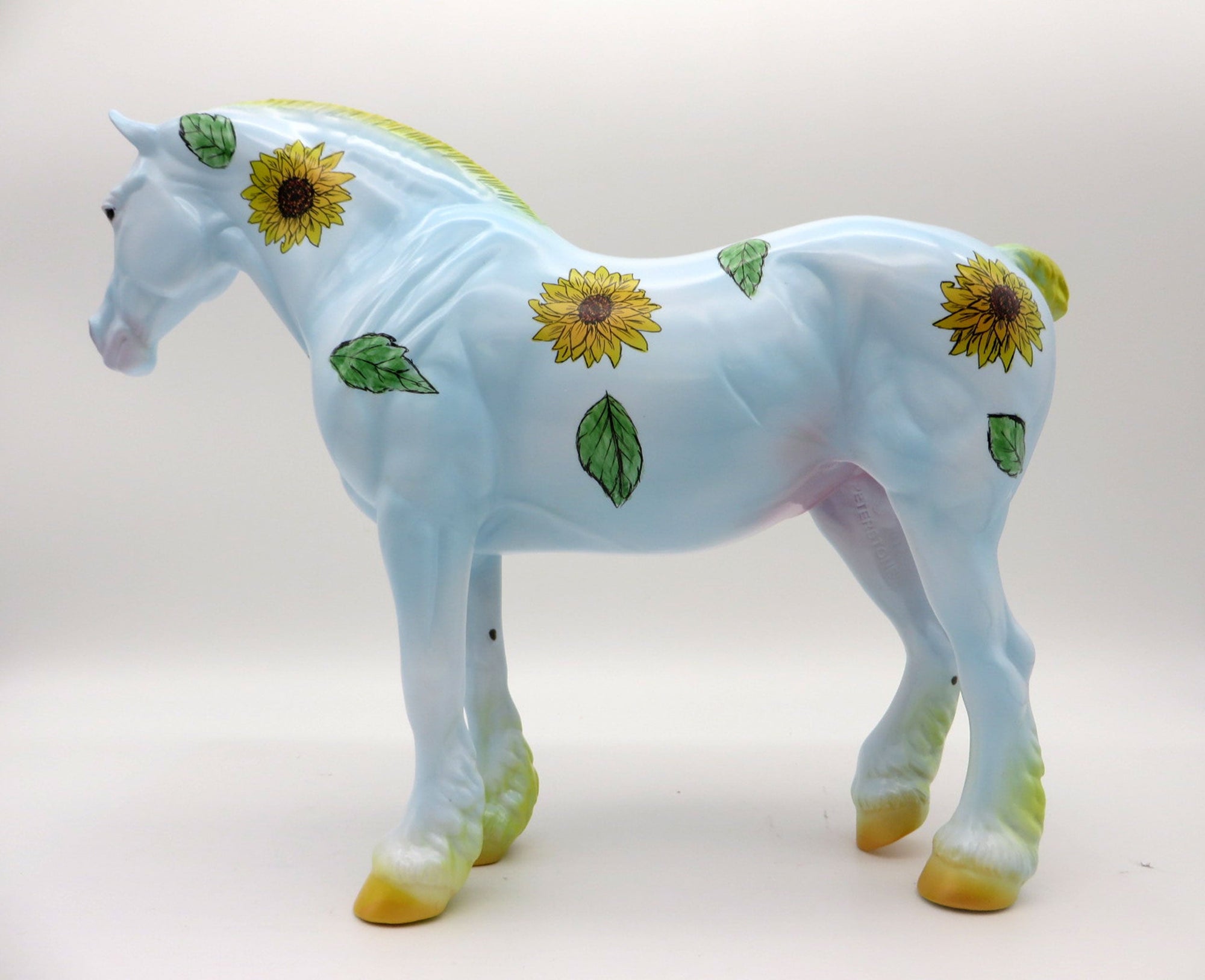 American Giant-OOAK Deco Sunflower Heavy Draft By Jas Fanning 11/24/21