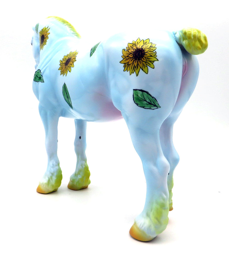 American Giant-OOAK Deco Sunflower Heavy Draft By Jas Fanning 11/24/21