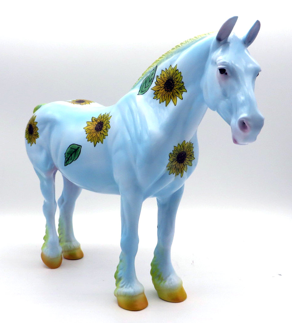 American Giant-OOAK Deco Sunflower Heavy Draft By Jas Fanning 11/24/21