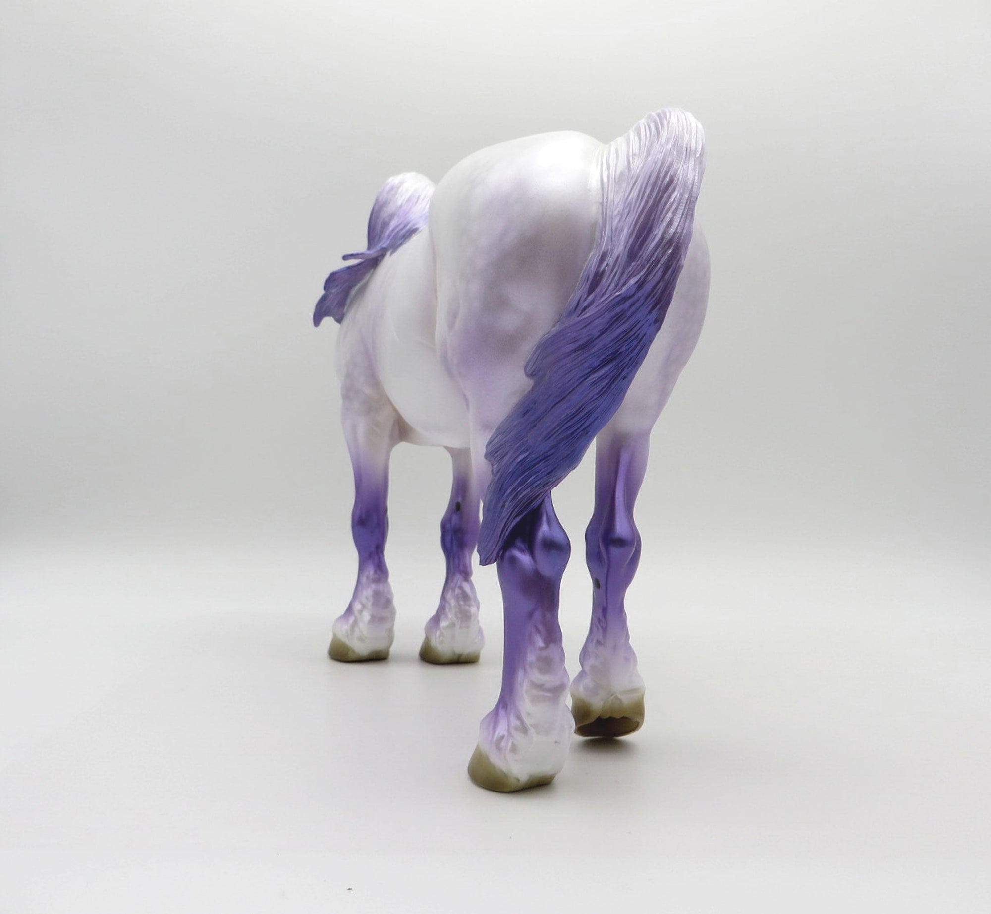 amethyst-ooak decorator unicorn by Audrey Dixon