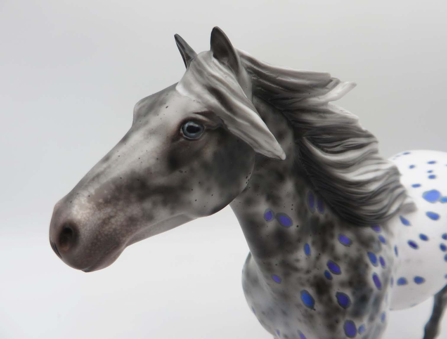 A Monster Among Us OOAK Deco Spanish Mustang By Ellen Robbins SHCF23