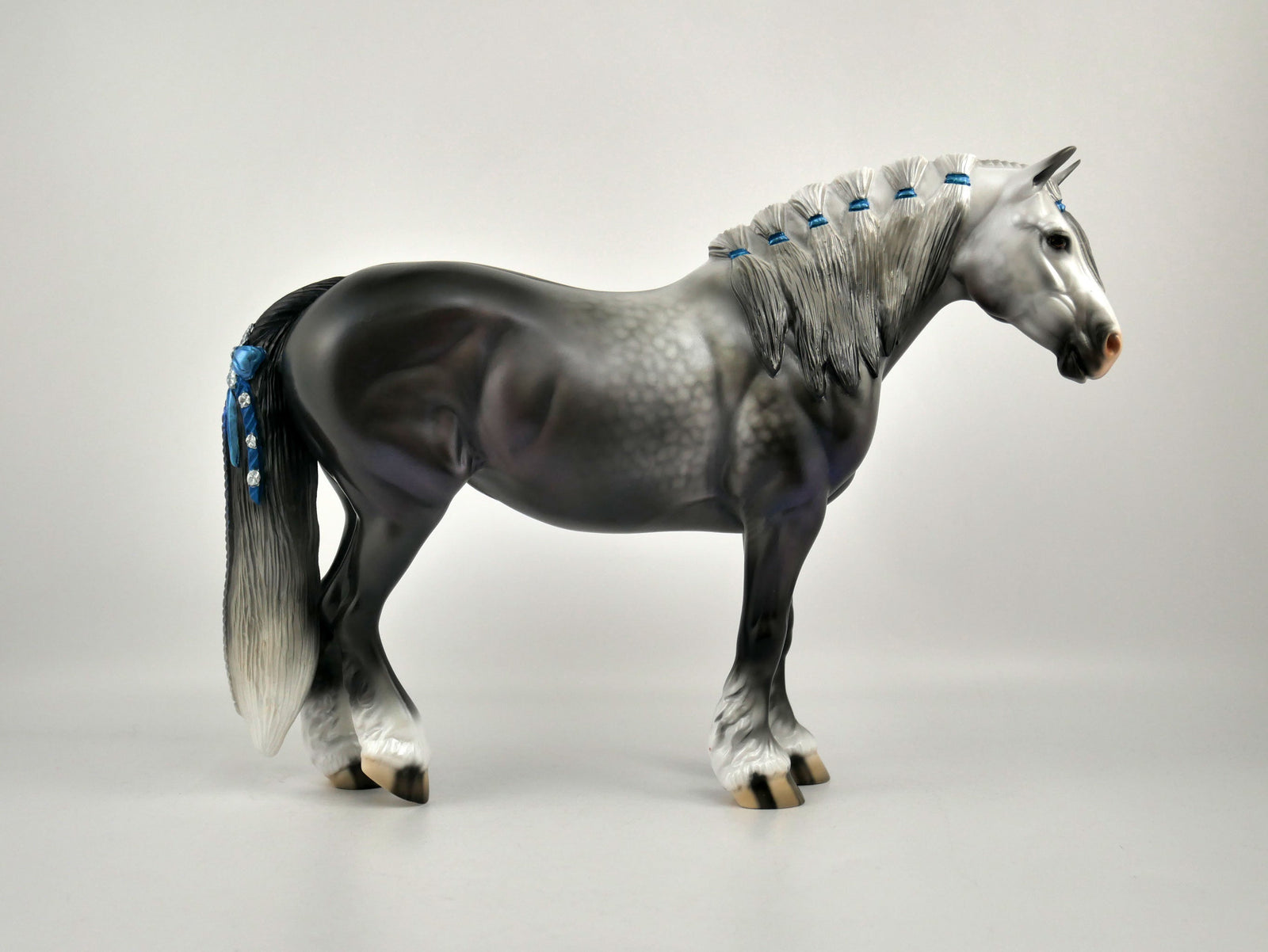 She's Sno' Angel-LE-5 Dapple Grey Heavy Draft Mare By Audrey Dixon 12/20