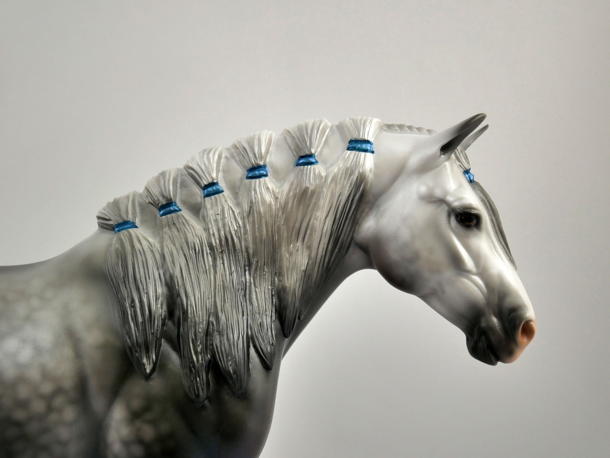 She&#39;s Sno&#39; Angel-LE-5 Dapple Grey Heavy Draft Mare By Audrey Dixon 12/20