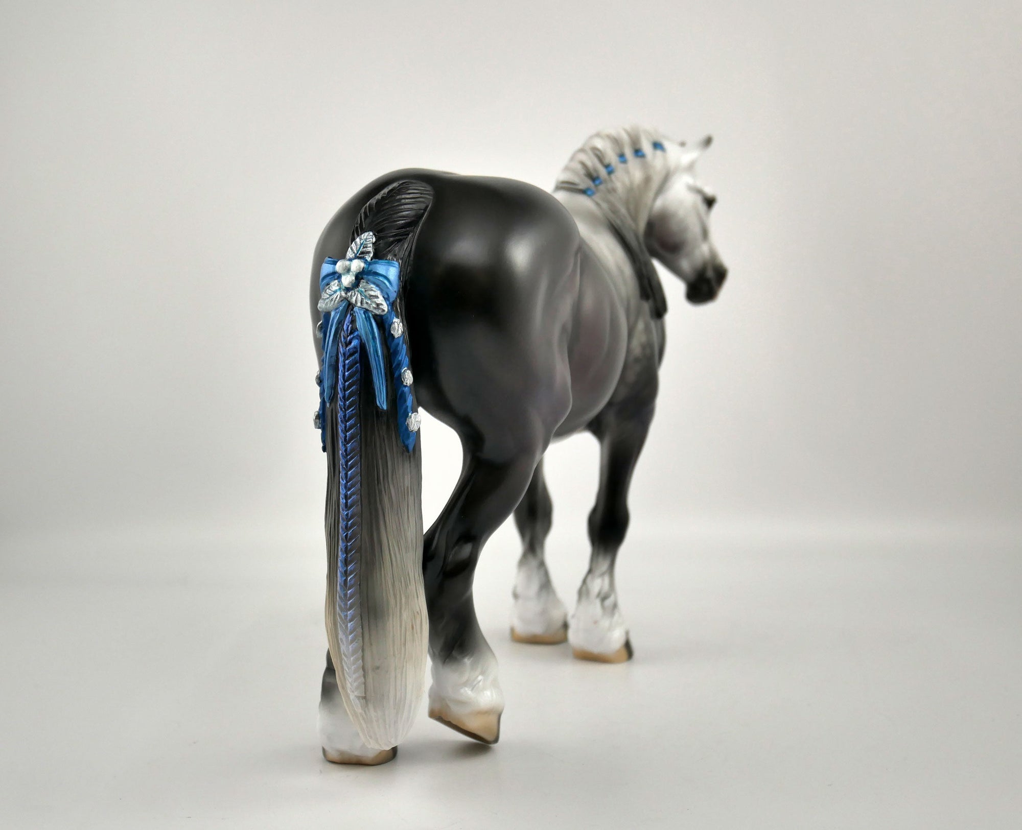 She&#39;s Sno&#39; Angel-LE-5 Dapple Grey Heavy Draft Mare By Audrey Dixon 12/20