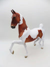 Angel Wings  OOAK  Chestnut Tobiano Saddlebred By Angela Marleau SHCF23