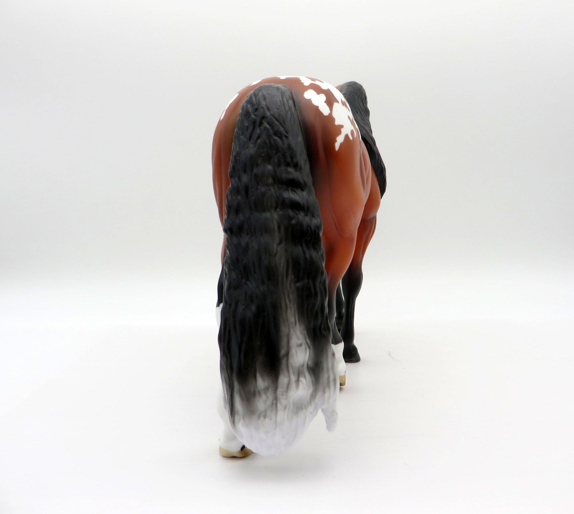 Angelou-OOAK Bay Appaloosa Pony Painted By Ellen Robbins EQ21