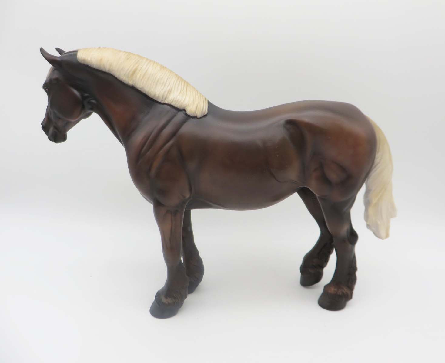 Annalise-OOAK Liver Chestnut Heavy Draft By Angela Marleau  P&amp;C 23