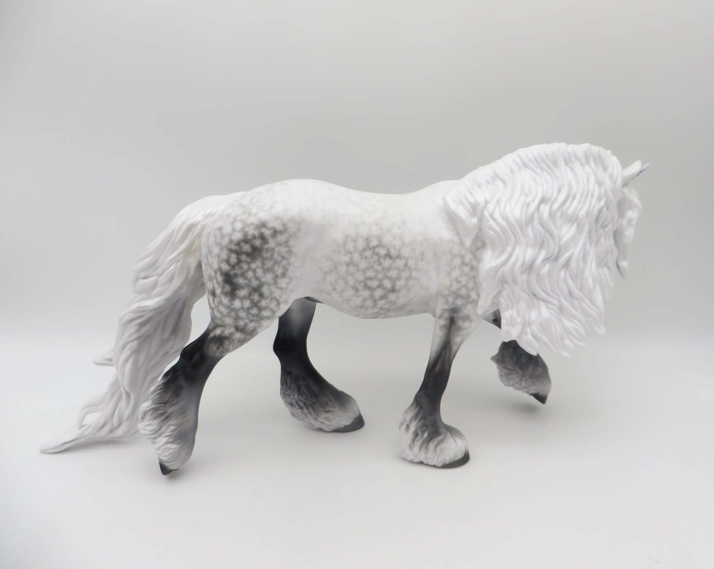 Ansel - OOAK - Star Dappled Grey Unicorn Cobb By Ellen Robbins - Best Offer 4/17/23