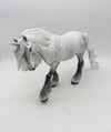 Ansel - OOAK - Star Dappled Grey Unicorn Cobb By Ellen Robbins - Best Offer 4/17/23