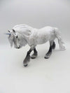 Ansel - OOAK - Star Dappled Grey Unicorn Cobb By Ellen Robbins - Best Offer 4/17/23