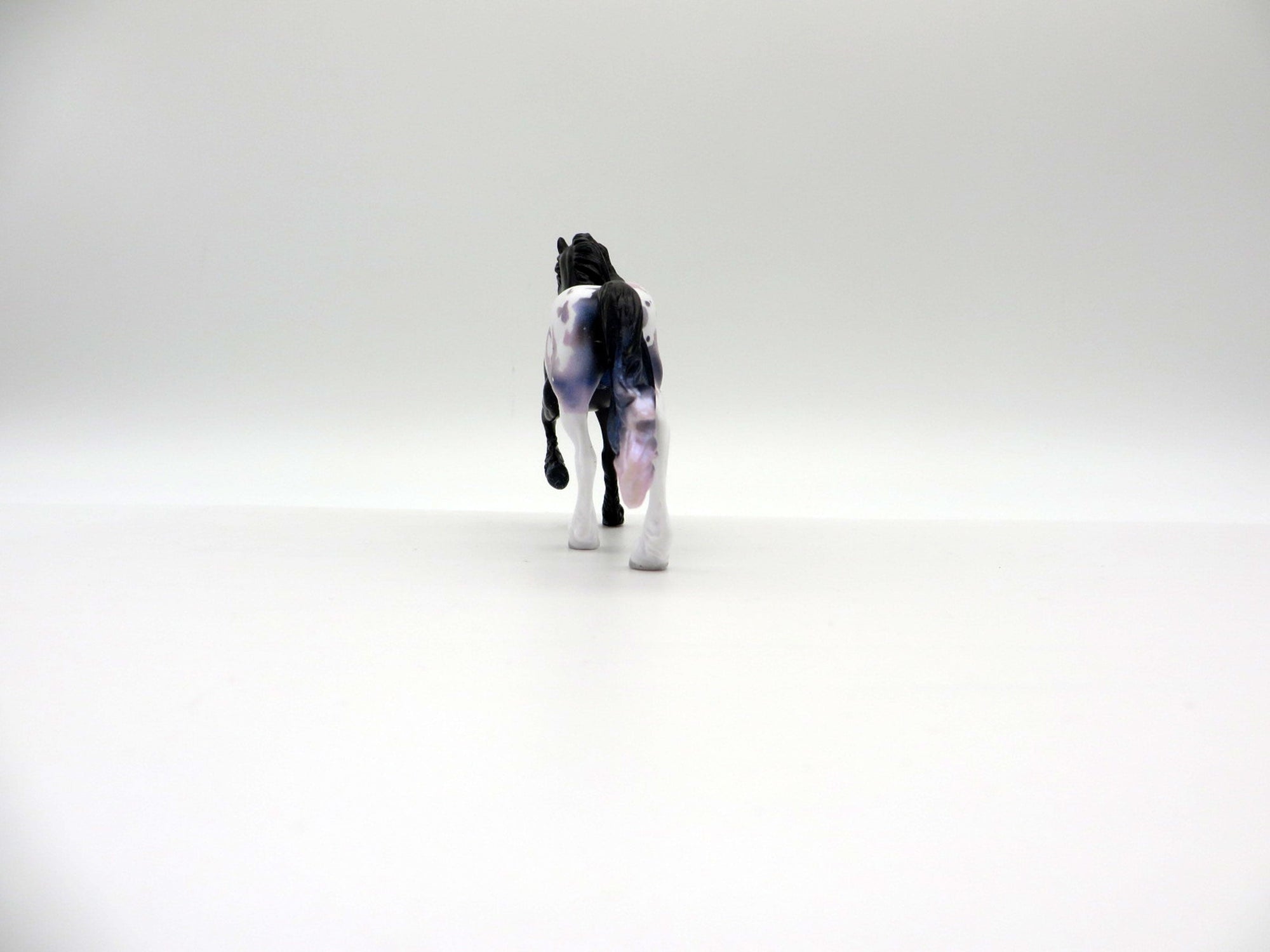 Antares-OOAK Fresian Chip Deco Painted By Ellen Robbins  6/23/21