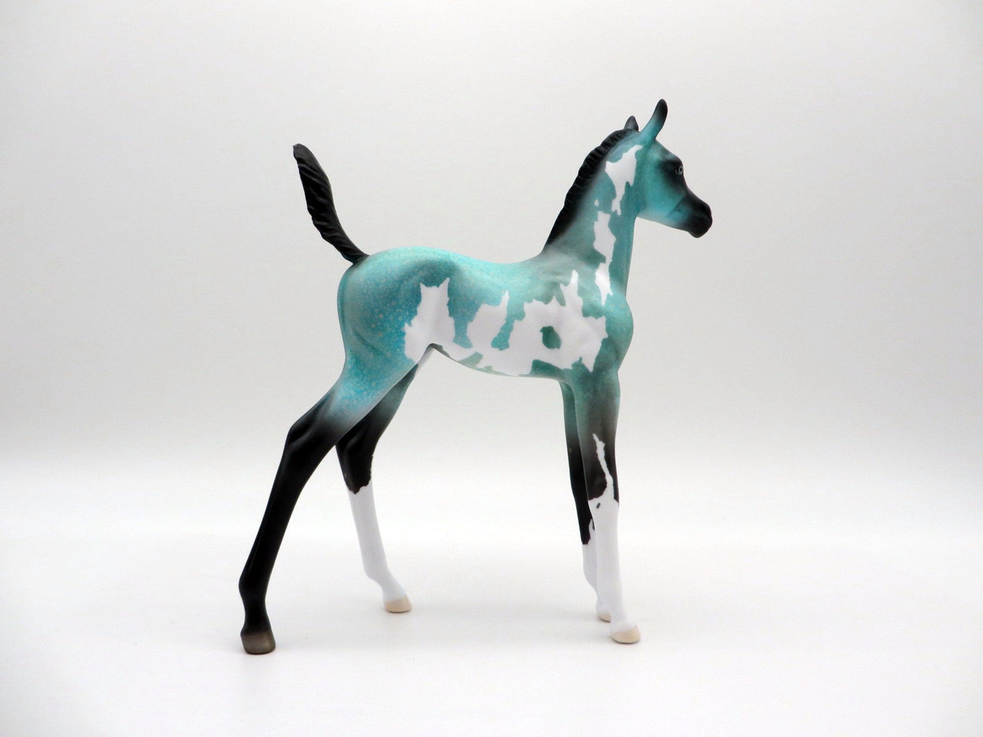 AQUA-OOAK DECO ARABIAN FOAL Easter 2021