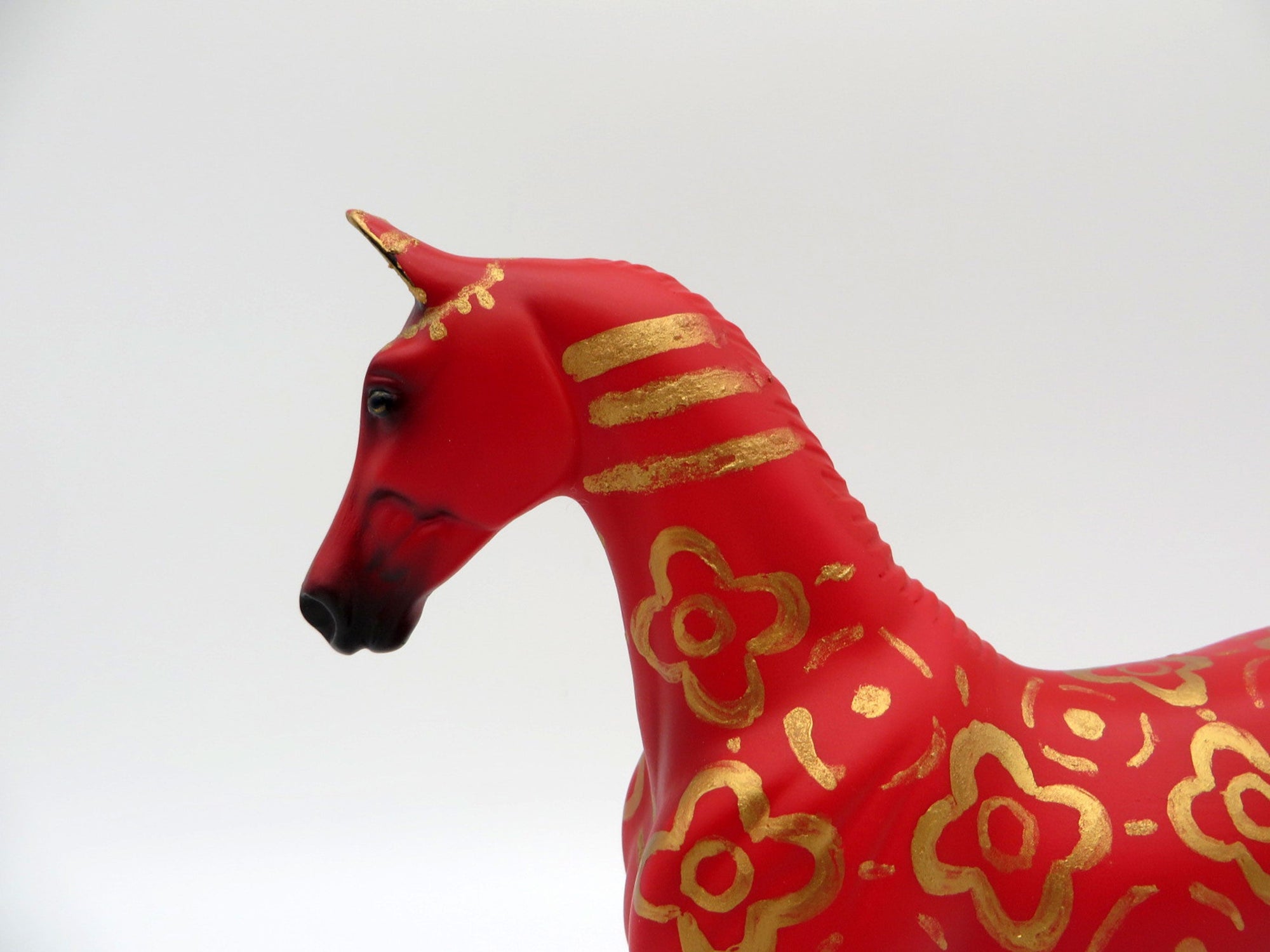 Aria-OOAK Saddlebred Deco Painted By Jas Fanning  EQ 21