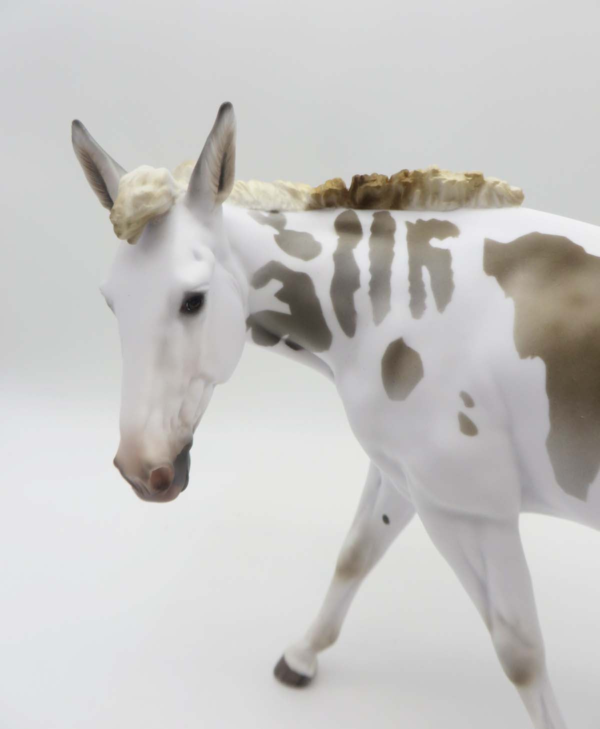 Astro OOAK Custom Head Turned Grulla Spotted Mule By Myla Pearce Best Offers 5/15/23