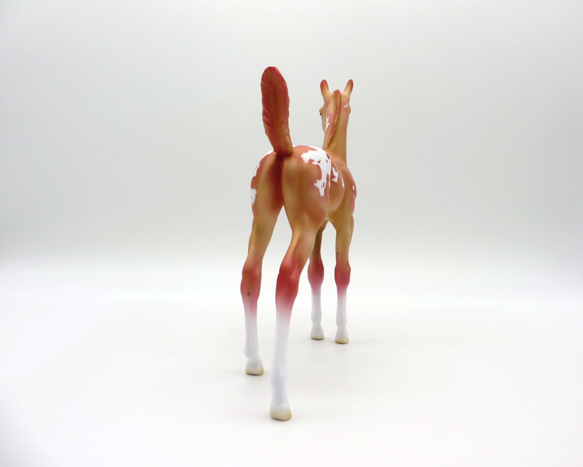 Atomic Tangerine-OOAK DECO ARABIAN FOAL Easter 2021