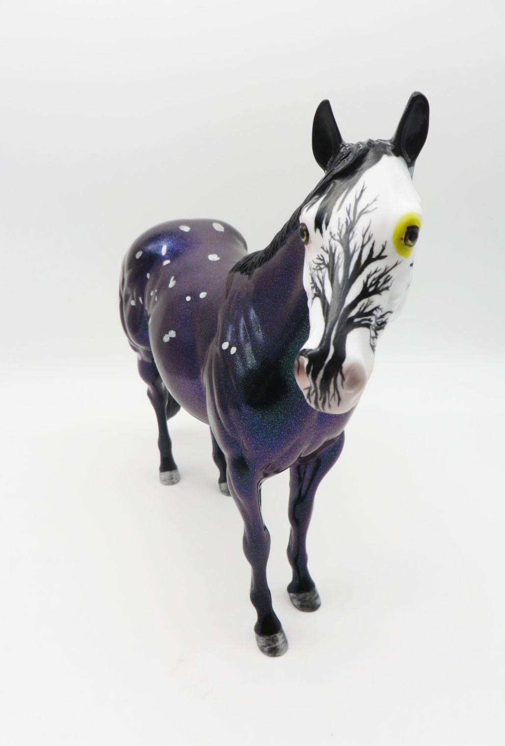 Aurora Night Flight - OOAK - ISH Sugar Skull Decorator Painted By Ellen Robbins - MM22