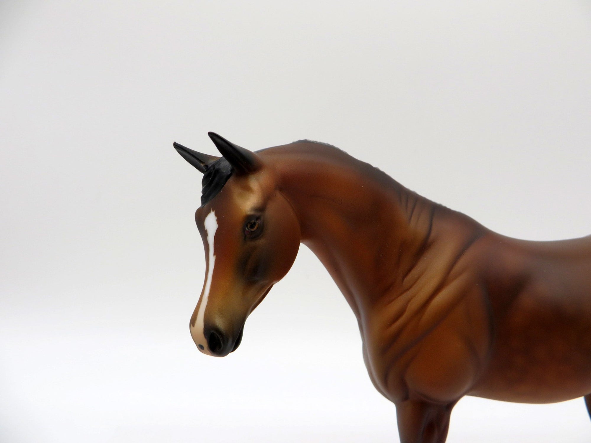 Austen-OOAK Dapple Bay Pebbles Arabian Mare Painted By Audrey Dixon  EQ 2021