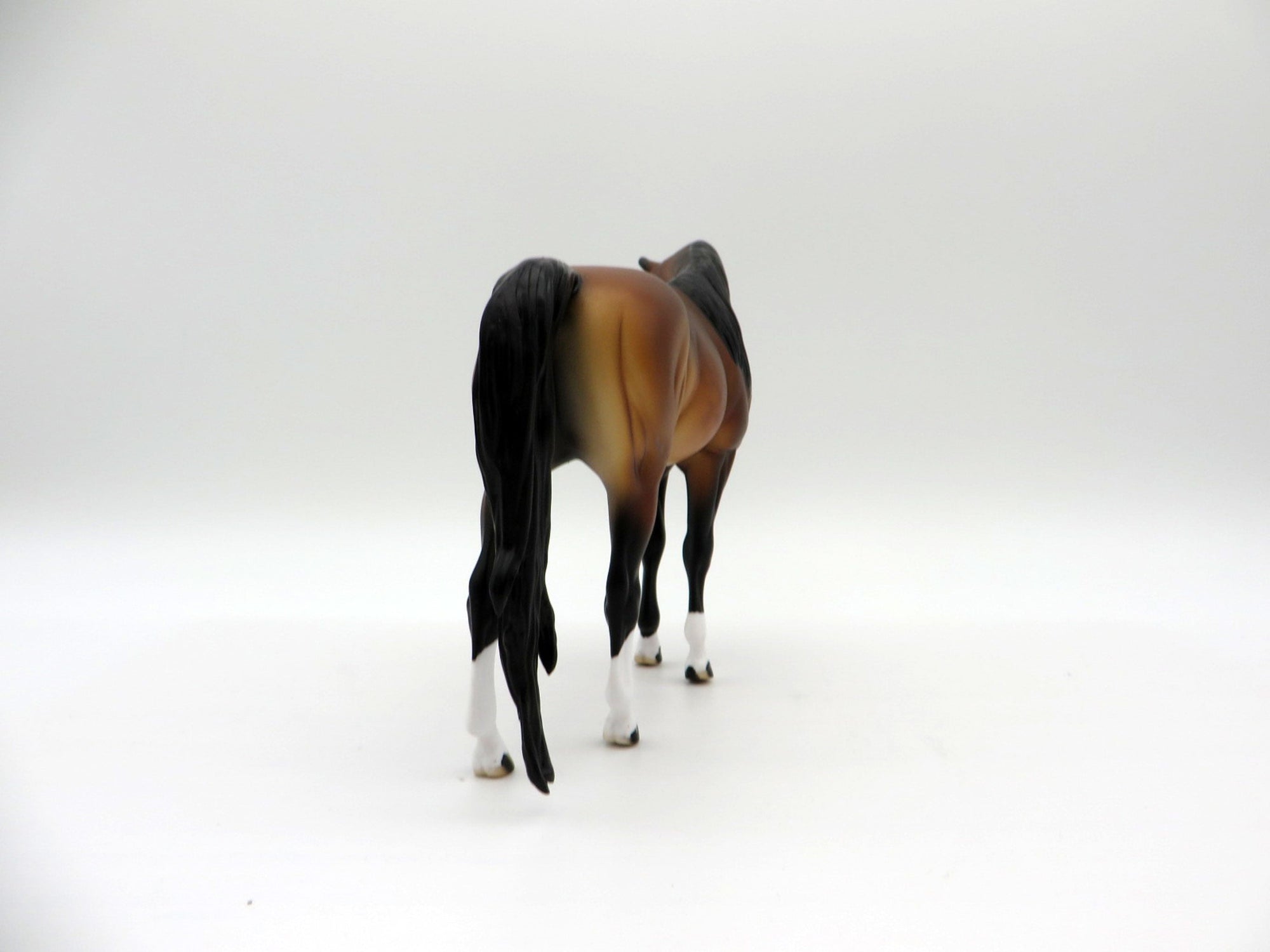 Austen-OOAK Dapple Bay Pebbles Arabian Mare Painted By Audrey Dixon  EQ 2021