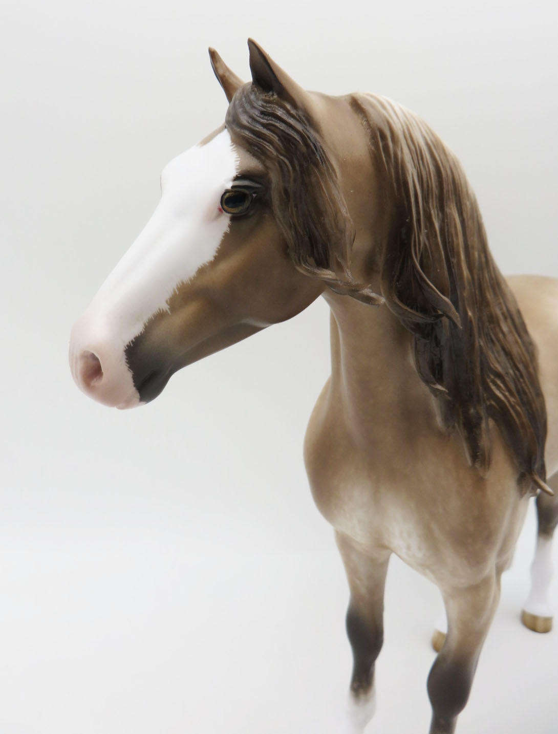 Autumn Winds - OOAK - Chestnut Roan Mustang by Sheryl Leisure - Best Offers 1/30/23