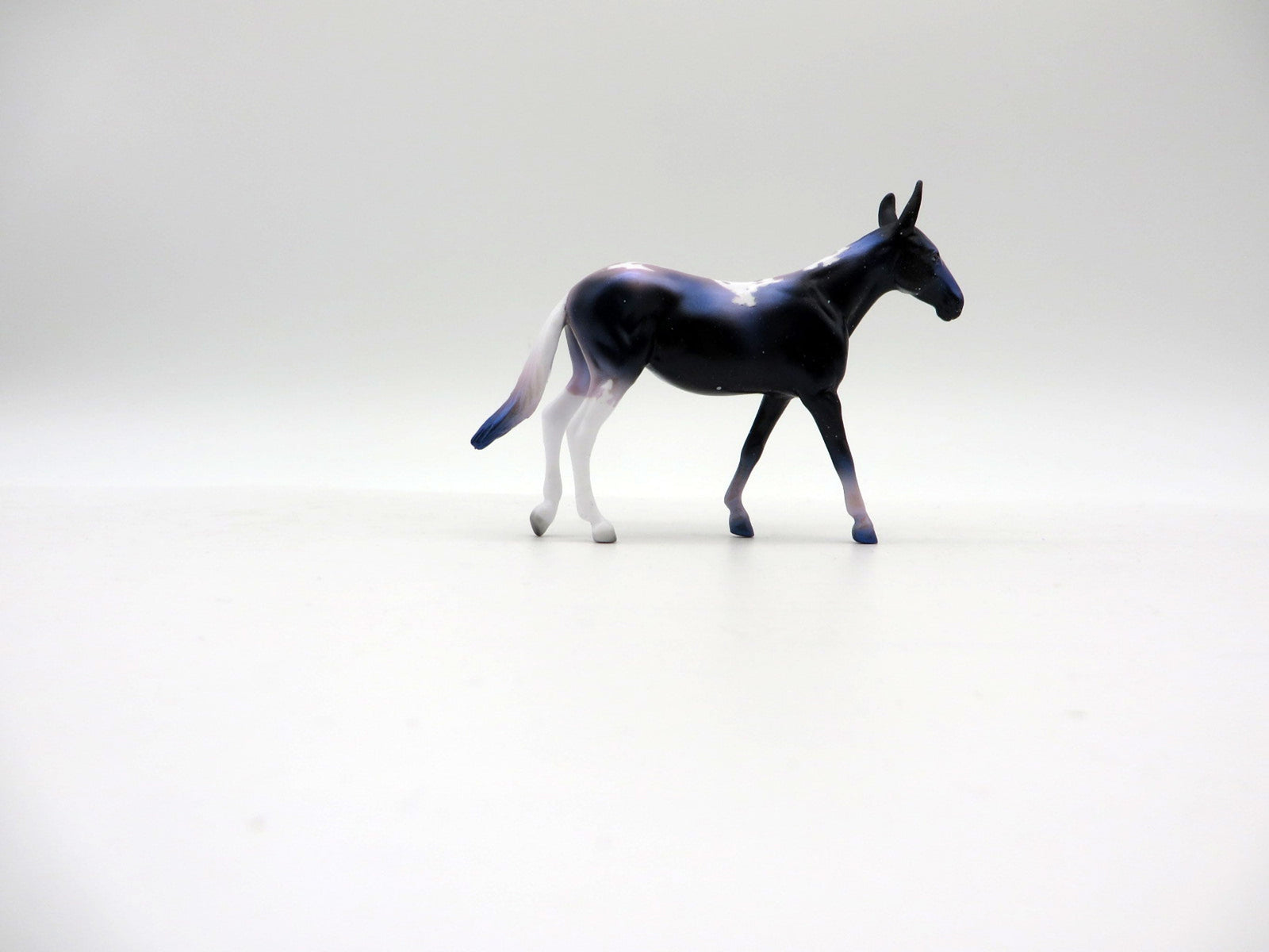 Axis-OOAK Chip Mule Deco Painted By Ellen Robbins  5/28/21