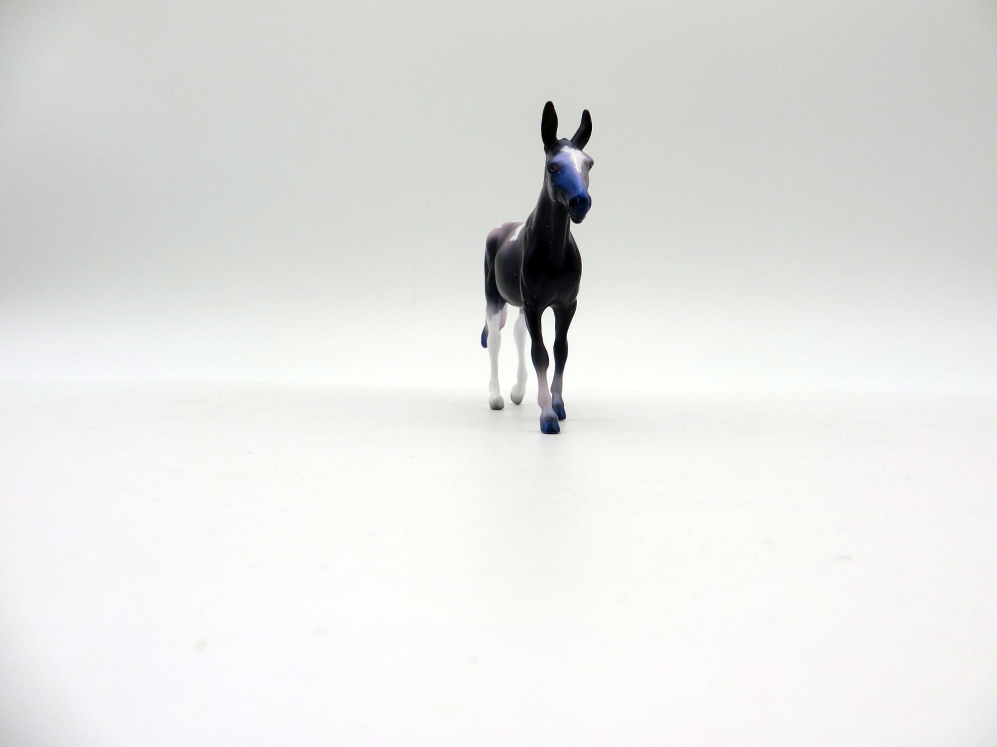 Axis-OOAK Chip Mule Deco Painted By Ellen Robbins  5/28/21