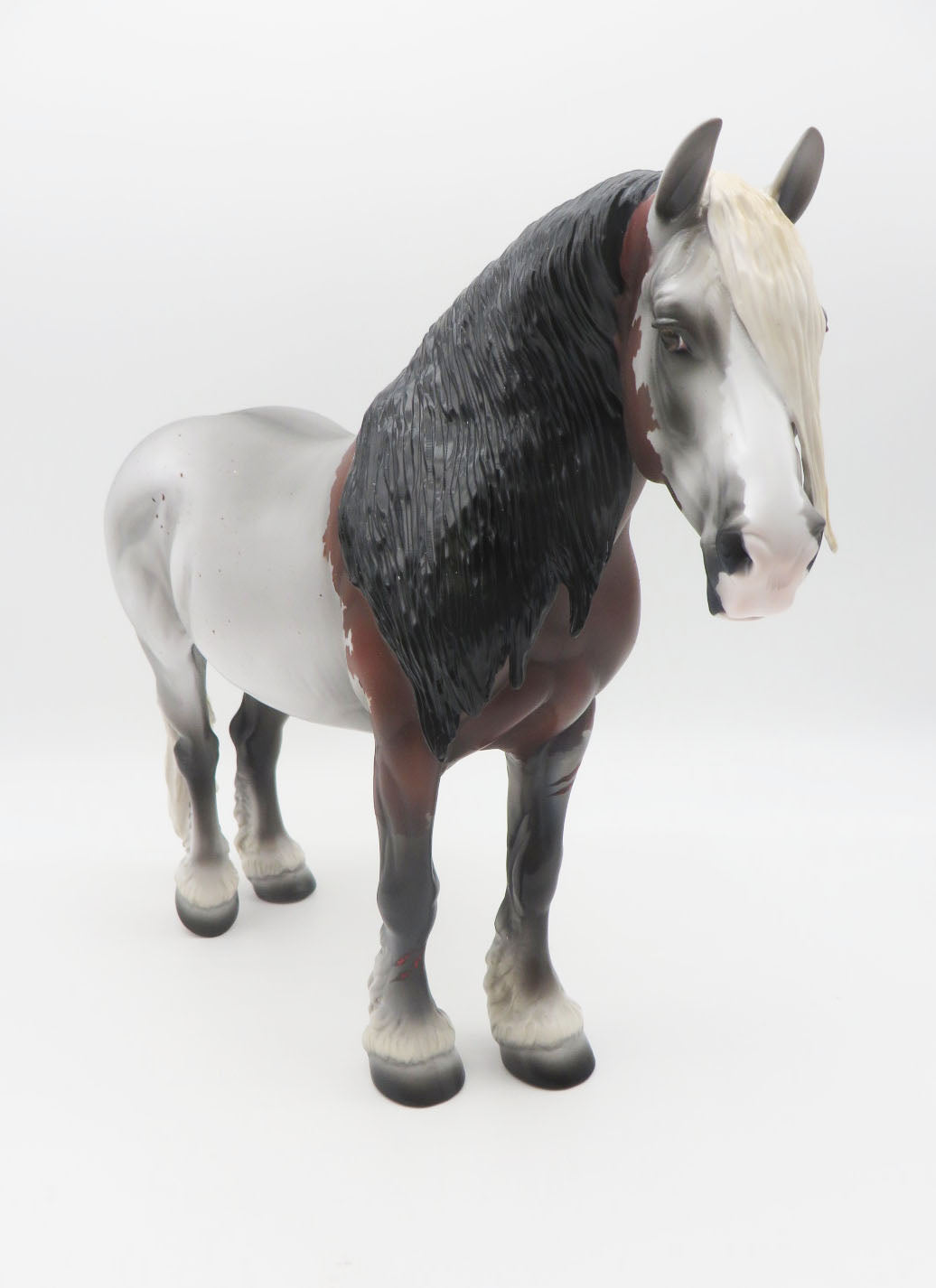 Bloody Mary - LE 30 - Flea Bitten Heavy Somatic Heavy Draft Horse by Ashley Palmer - MM22