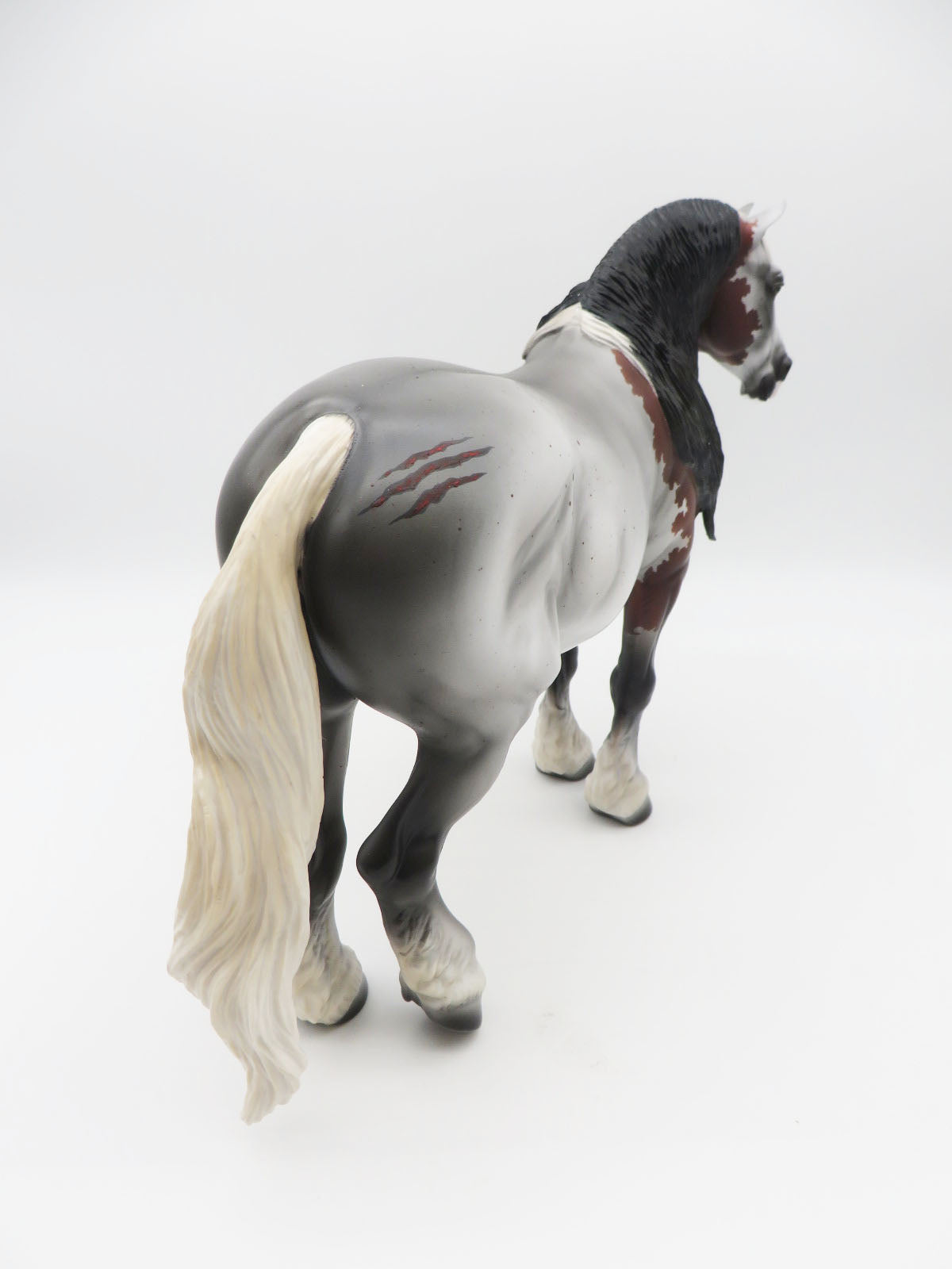 Bloody Mary - LE 30 - Flea Bitten Heavy Somatic Heavy Draft Horse by Ashley Palmer - MM22