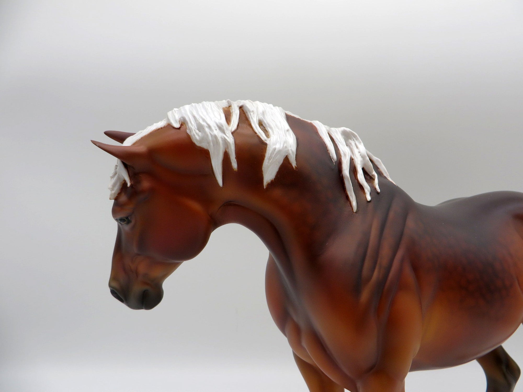Poppy-OOAK Silver Bay Heavy Draft Mare SHCF 21