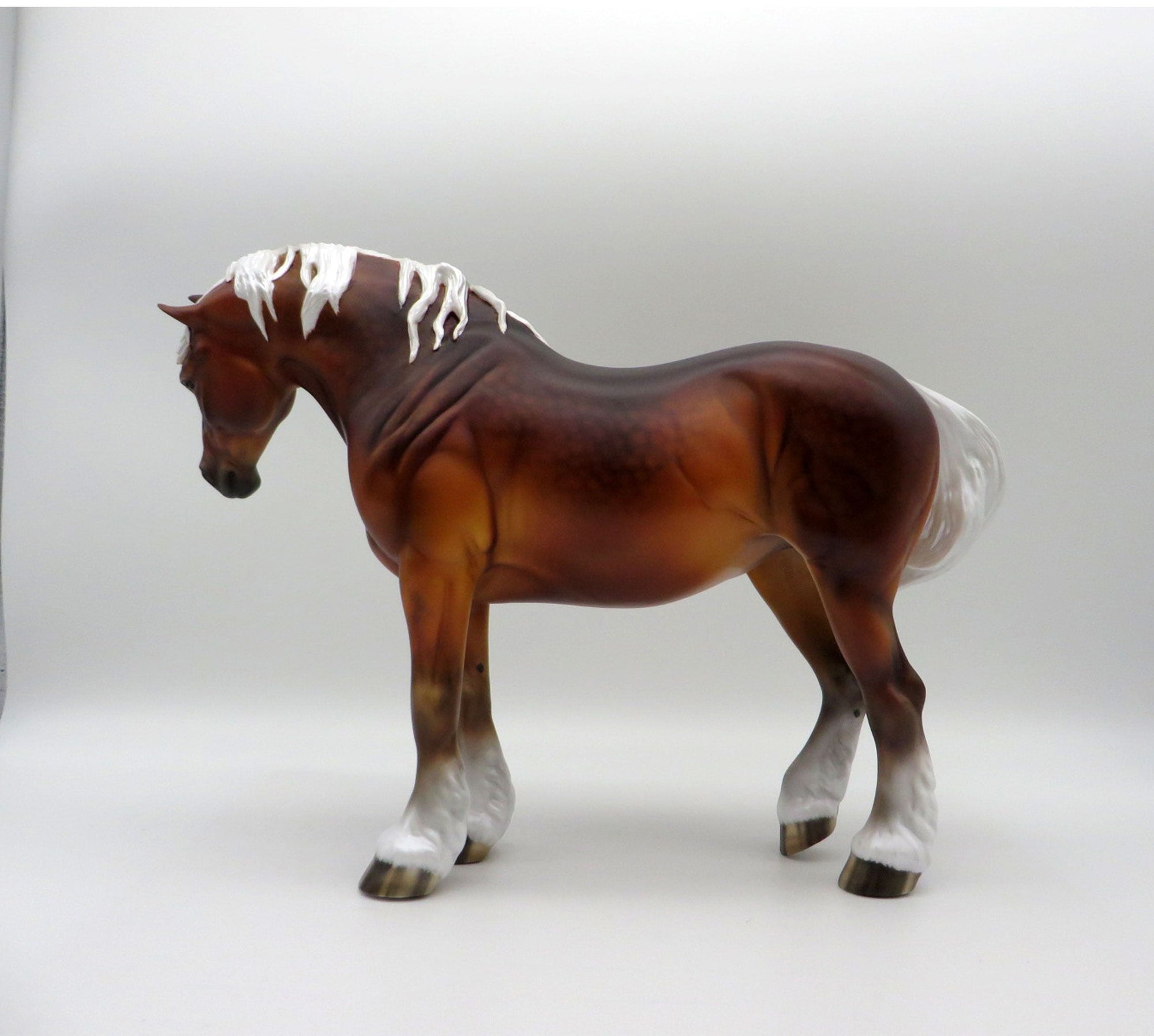 Poppy-OOAK Silver Bay Heavy Draft Mare SHCF 21