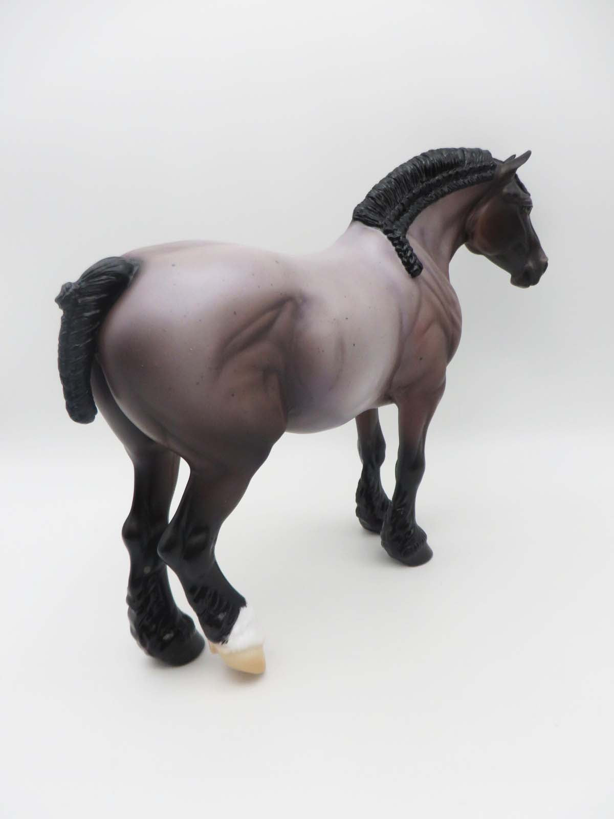 Born An Oak - OOAK - Bay Roan Heavy Draft By Ellen Robbins - SHCF23