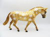 Baby It&#39;s Gold Outside - OOAK - Decorator Irish Draft By Dawn Quick- Christmas Tails 2022 - CT22