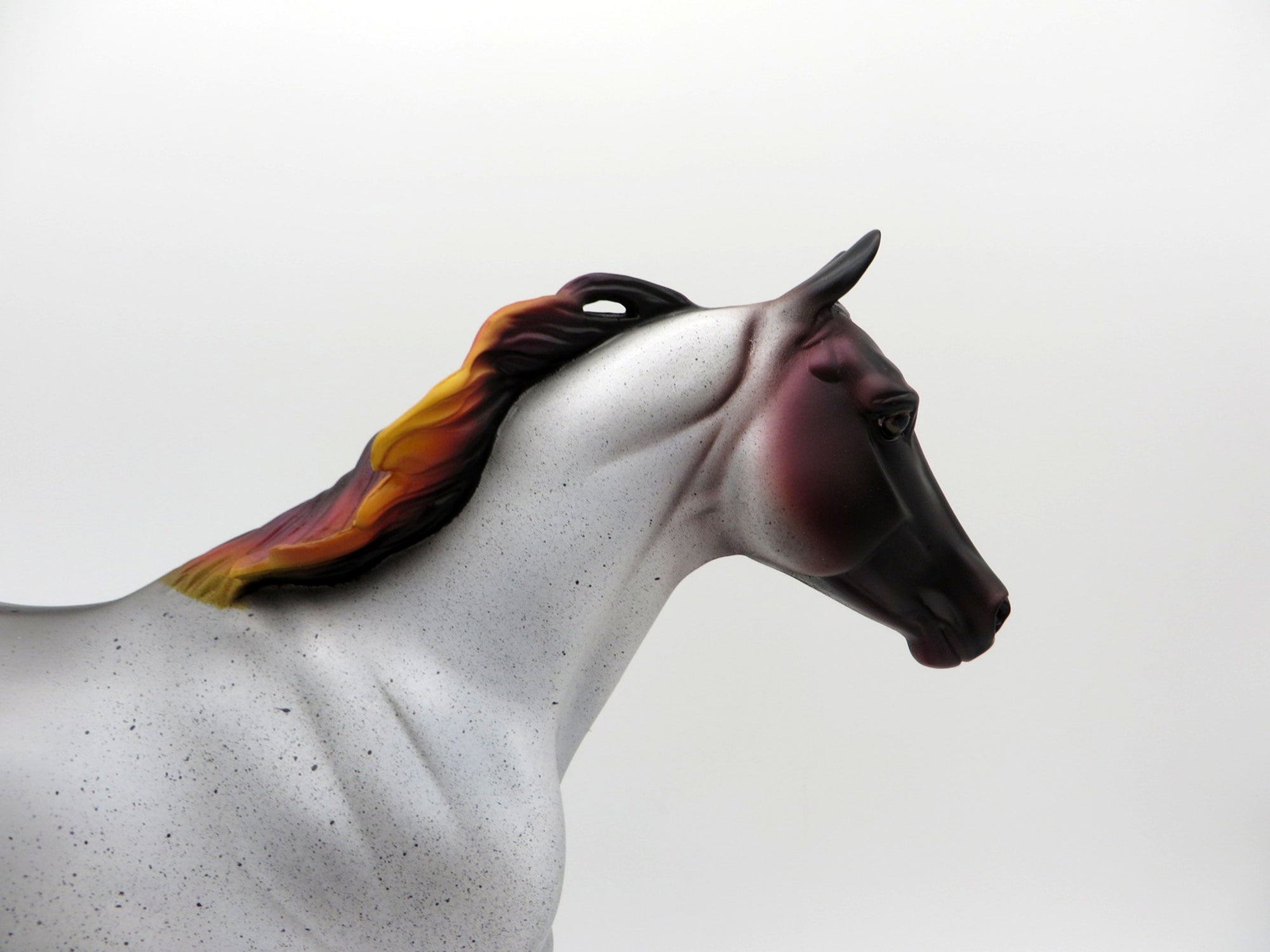 Bansky-OOAK Roan Foundation Quarter Horse Painted By Jas EQ21