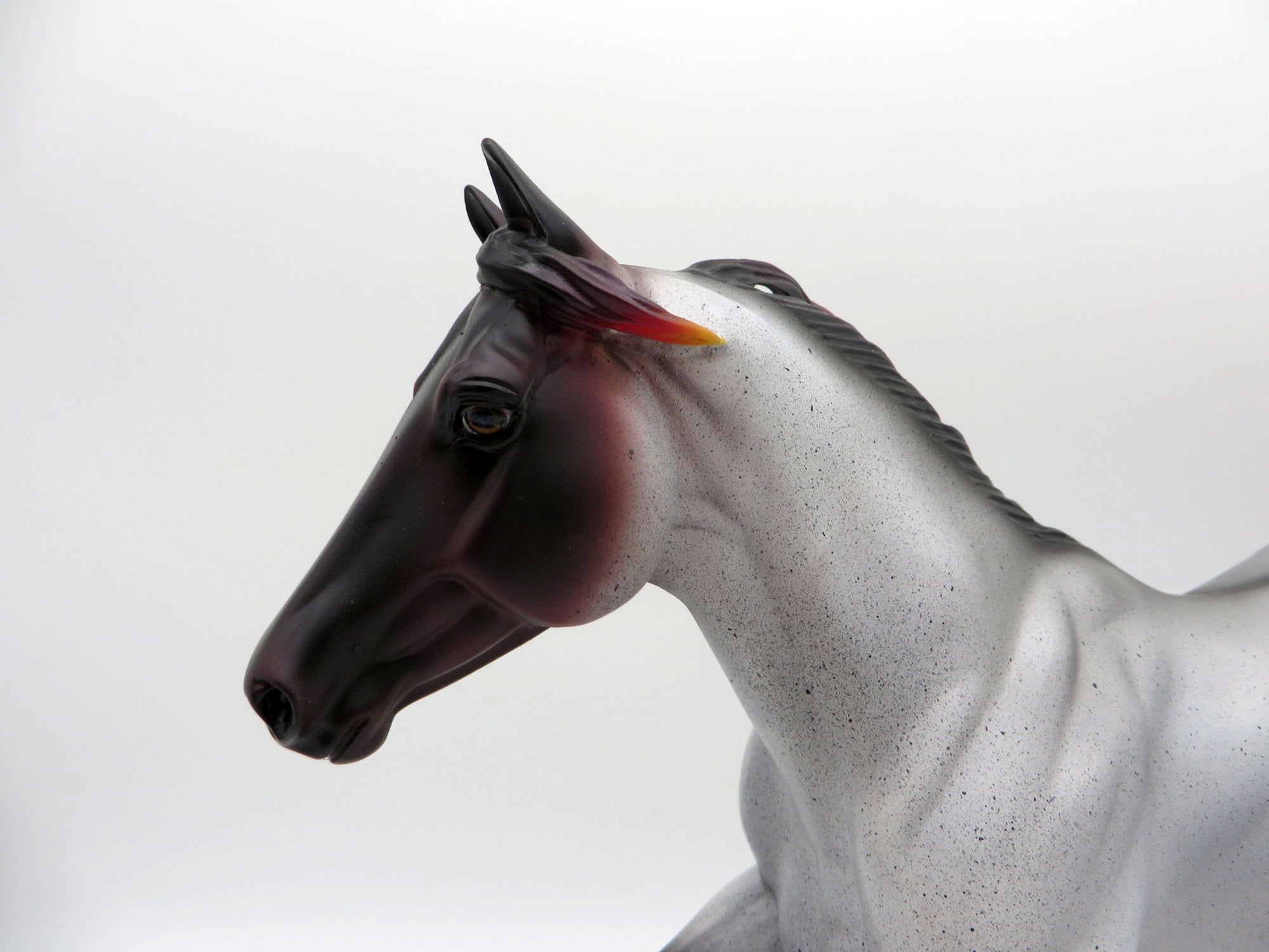 Bansky-OOAK Roan Foundation Quarter Horse Painted By Jas EQ21