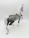 Baron OOAK Dappled Grey Saddlebred By Angela Marleau SHCF23