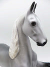Baron OOAK Dappled Grey Saddlebred By Angela Marleau SHCF23