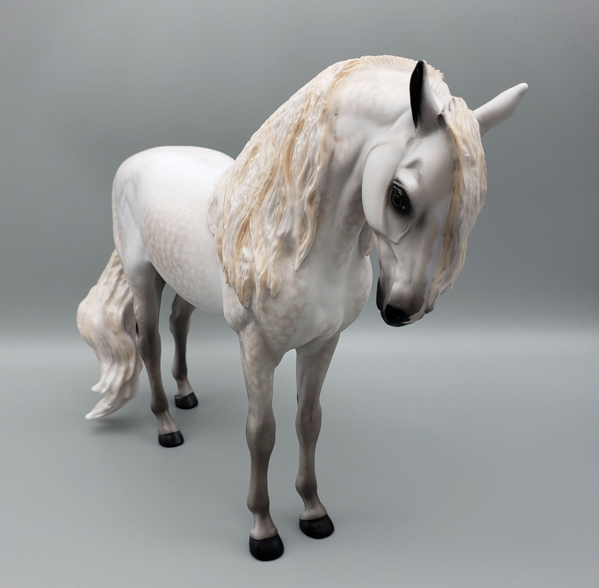 Barry OOAK Dappled Grey Andalusian By Sheryl Leisure Best Offers 6/12/23