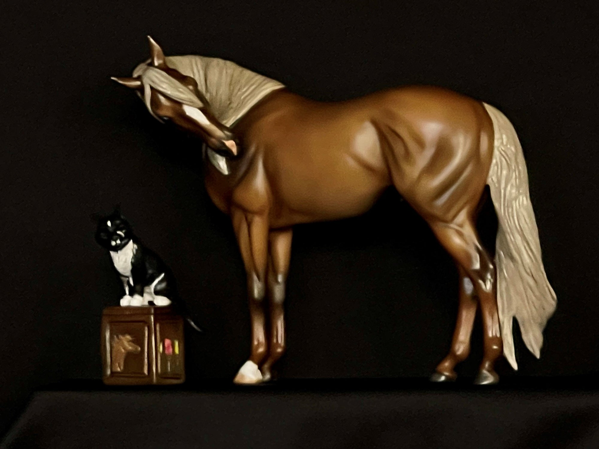 Pasture Pals - Basket #5 Equilocity 2023 - Sorrel Andalusian By Angela Marleau EQ23