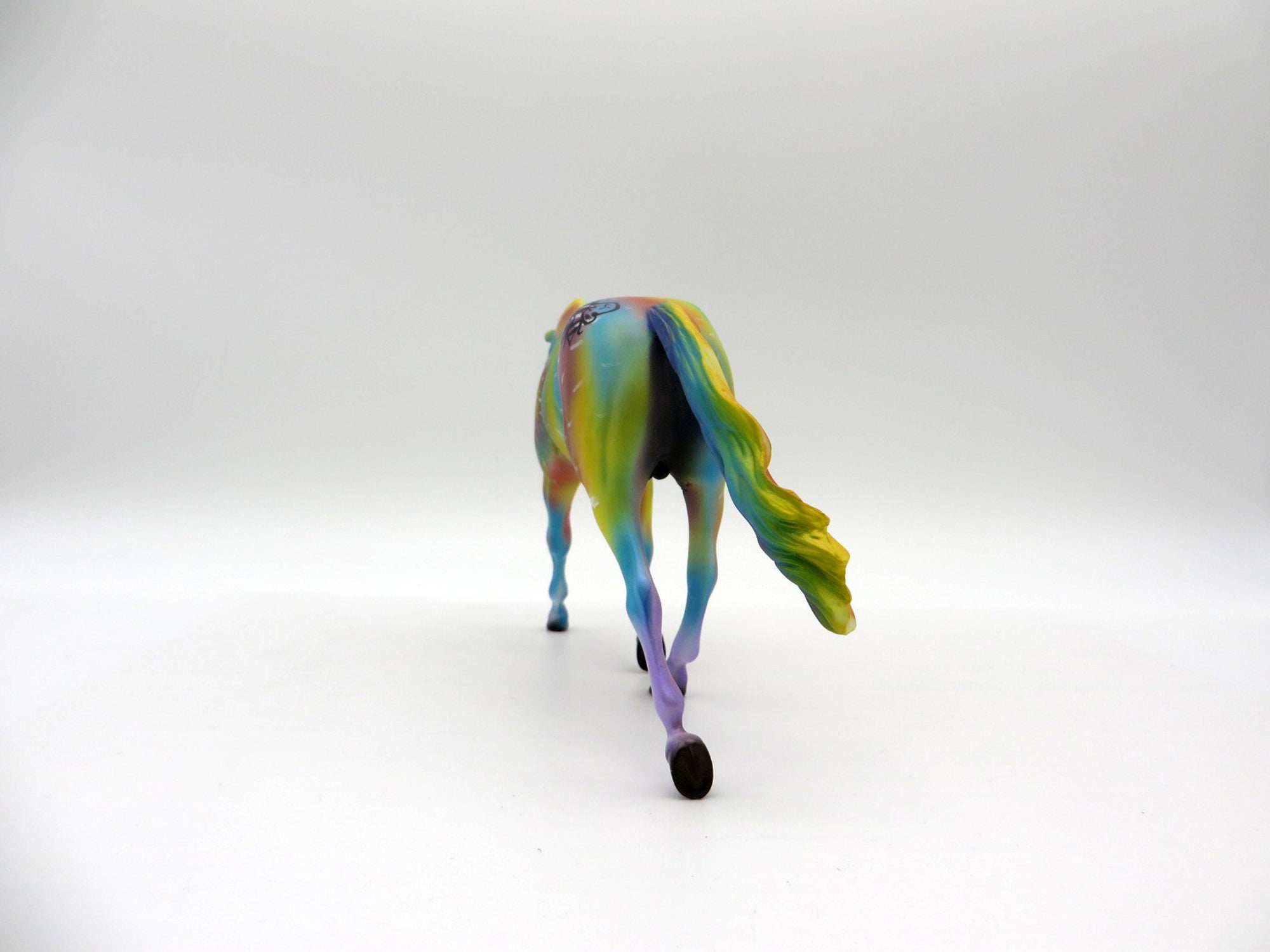 BE COOL-OOAK Deco Warmblood Pebbles painted by Jas Fanning 6/4/21