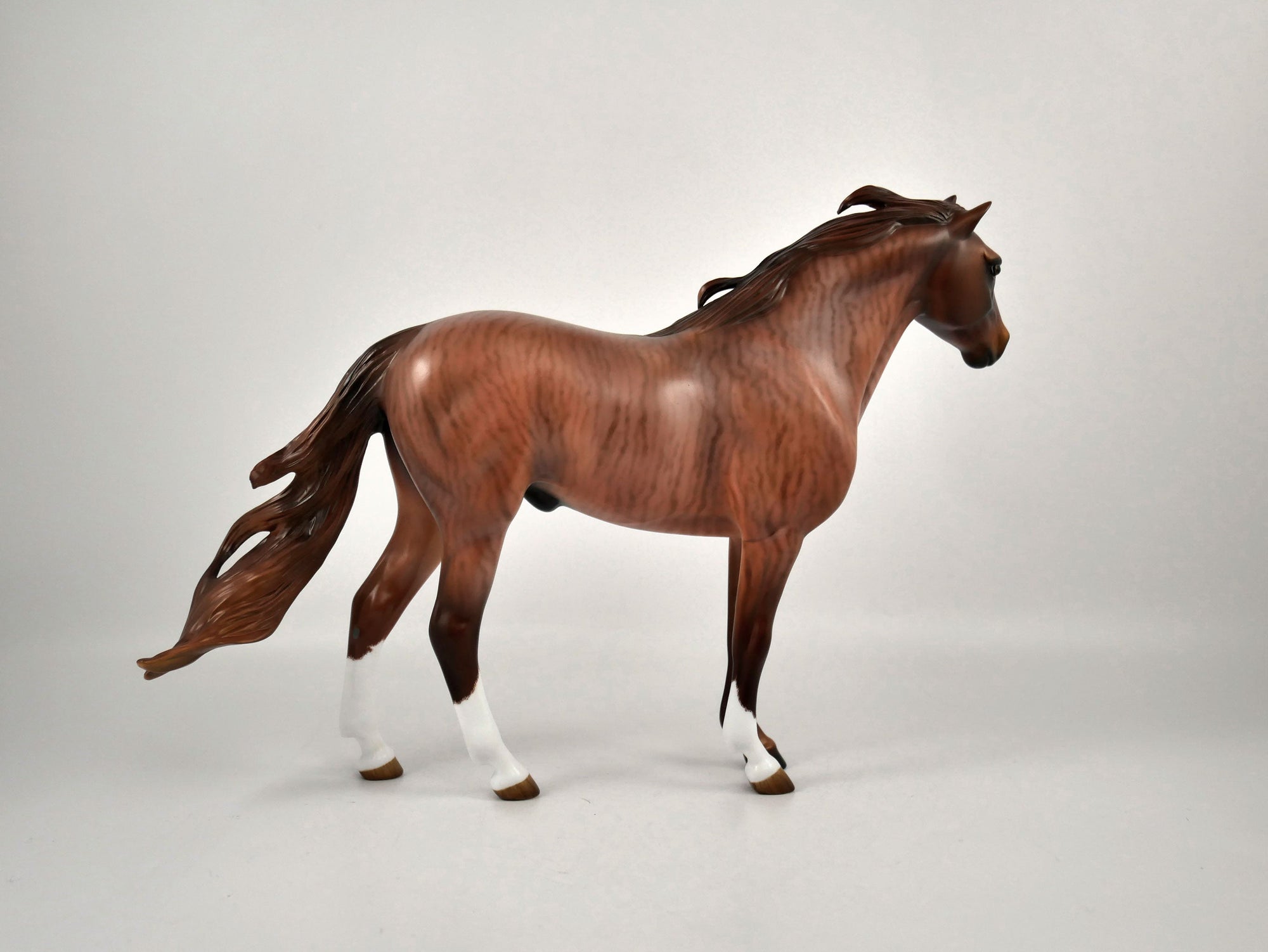 Beatty&#39;s Butte-OOAK Brindle Mustang Painted By Audrey Dixon 12/30/20