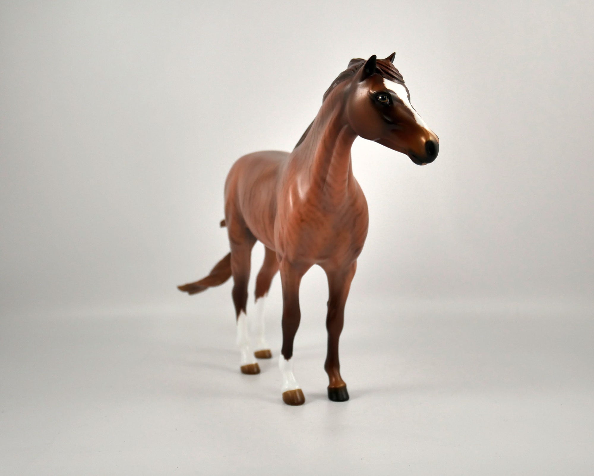 Beatty&#39;s Butte-OOAK Brindle Mustang Painted By Audrey Dixon 12/30/20
