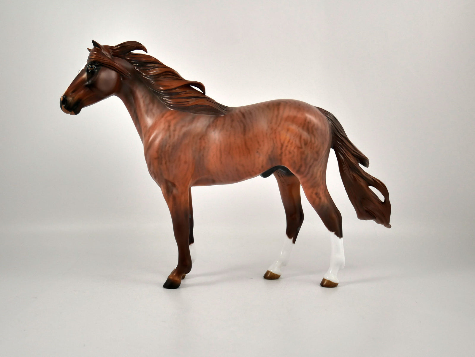 Beatty's Butte-OOAK Brindle Mustang Painted By Audrey Dixon 12/30/20