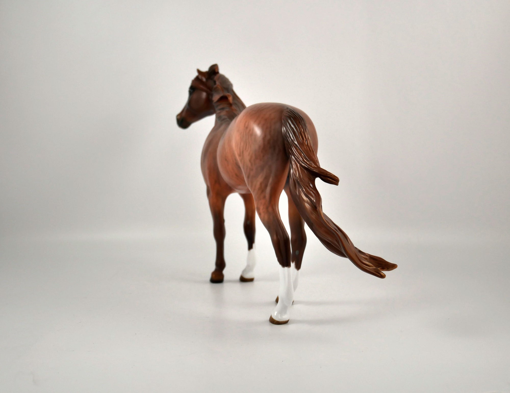 Beatty&#39;s Butte-OOAK Brindle Mustang Painted By Audrey Dixon 12/30/20