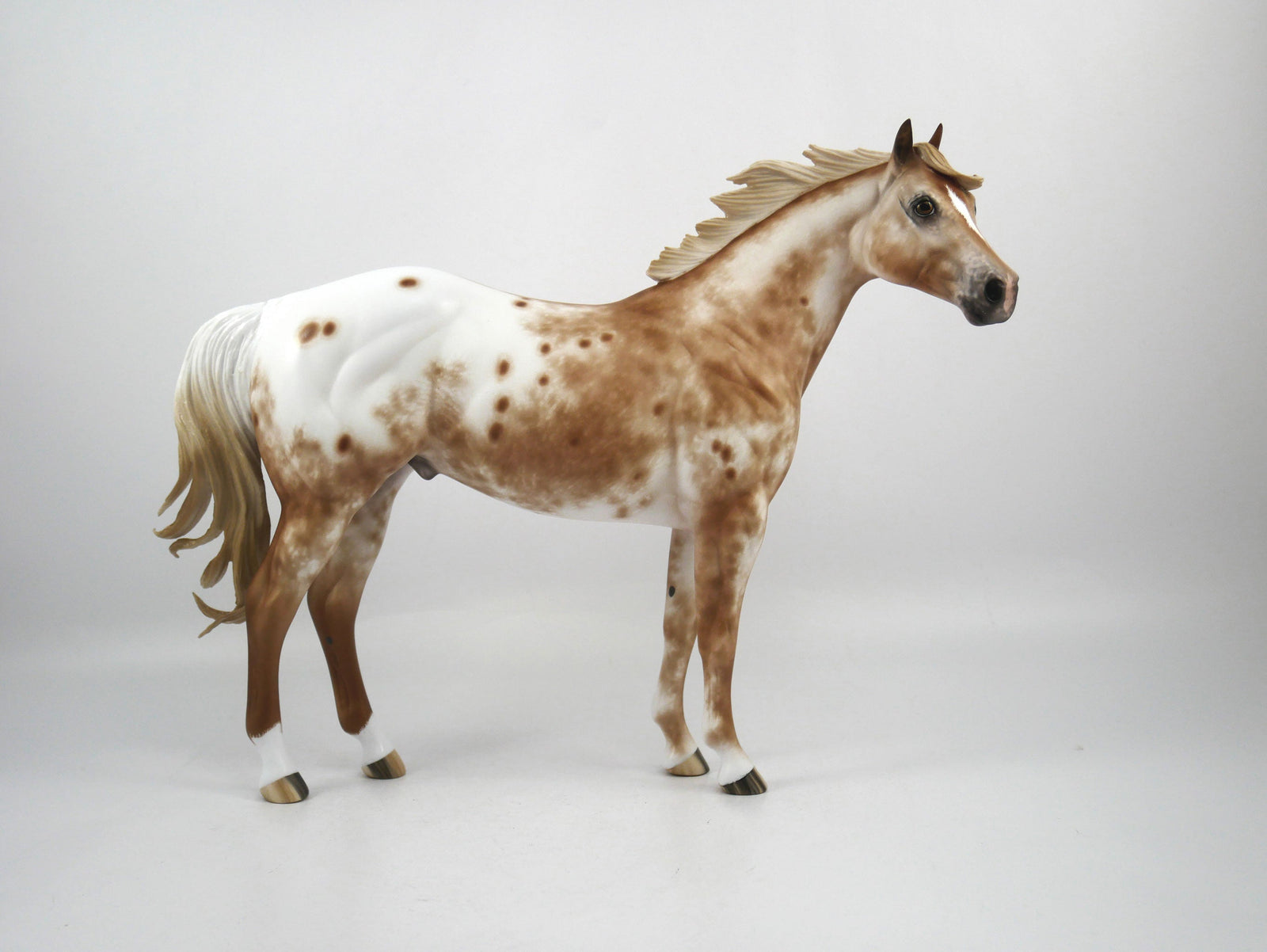 Beauregarde-OOAK Appaloosa ISH Painted By Sheryl Leisure 1/29/21