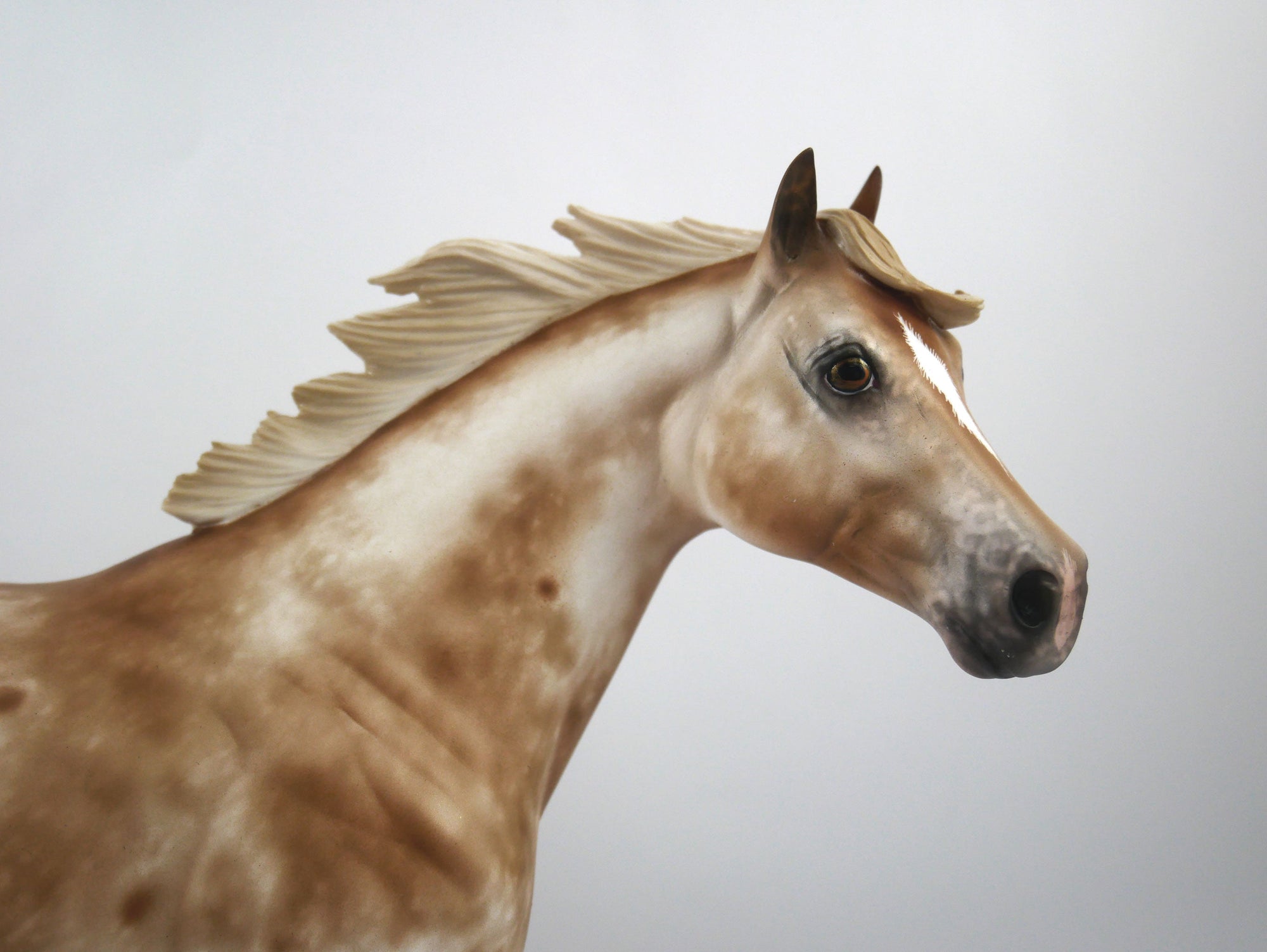 Beauregarde-OOAK Appaloosa ISH Painted By Sheryl Leisure 1/29/21