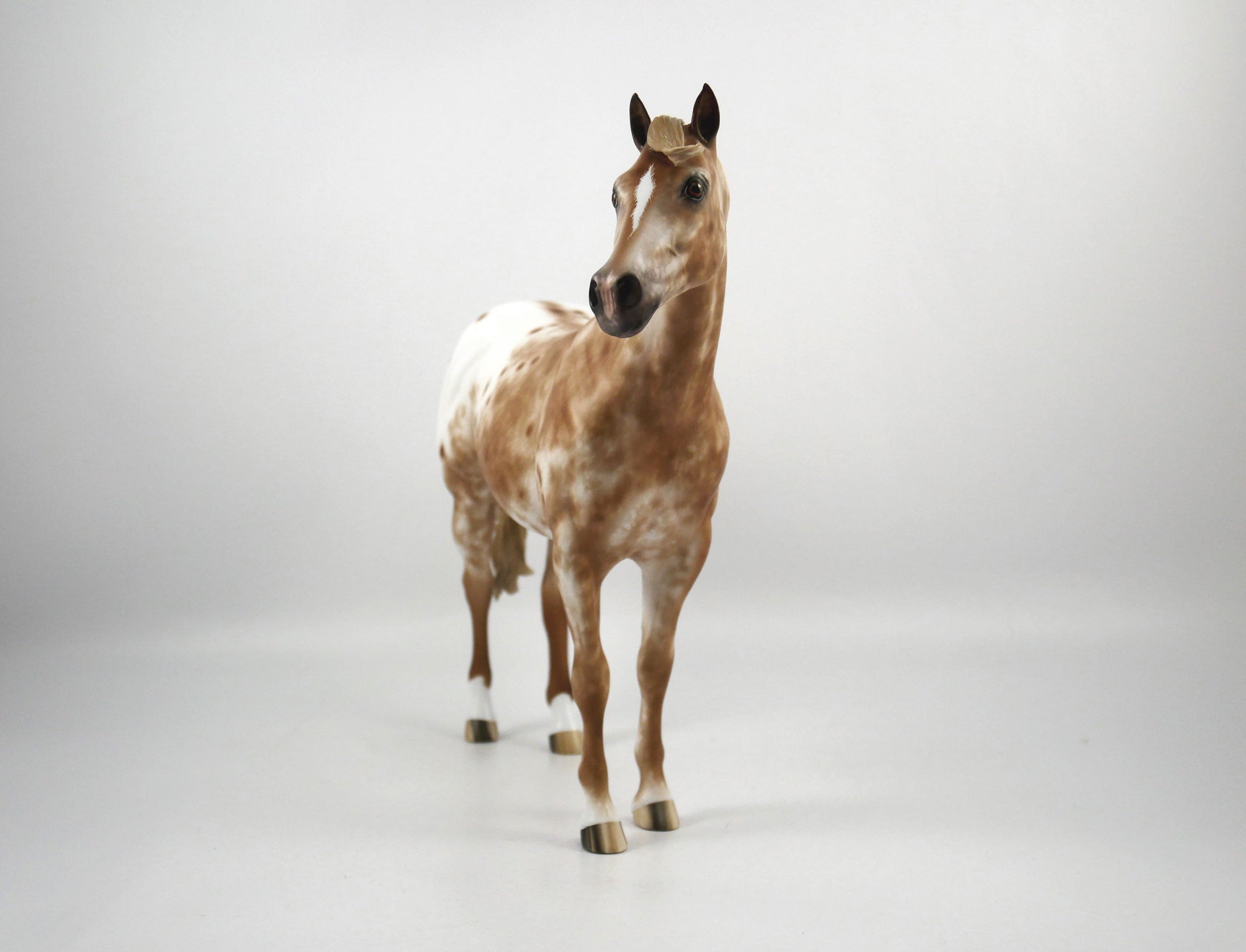 Beauregarde-OOAK Appaloosa ISH Painted By Sheryl Leisure 1/29/21