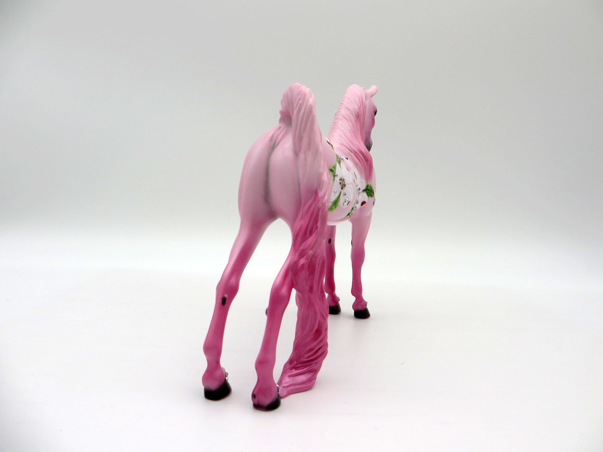 Bees and Blossoms-OOAK Decorative Deco Saddlebred Pebbles SHCF 2021