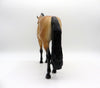 Ben Nevis-OOAK Dapple Buckskin Andalusian Painted By Caroline Boydston 6/28/21