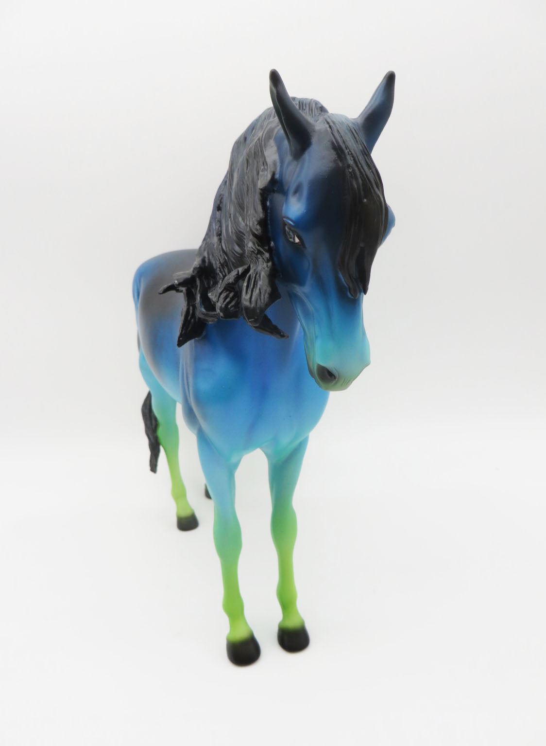 Bermuda - OOAK - BEST OFFER - Custom Decorator Andalusia with Blacklight Activated Deisgn  - Painted By Ellen Robbins - MM22